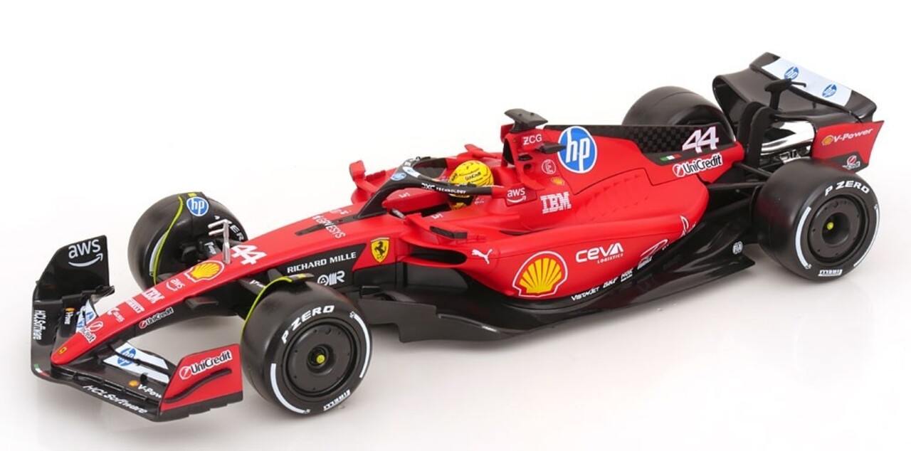 Formule 1 Ferrari SF-23 Team Scuderia Ferrari #44 Fiorano Italy 2025 (L.Hamilton) - 1:18 - Bburago