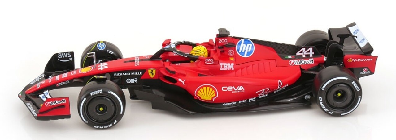 Formule 1 Ferrari SF-23 Team Scuderia Ferrari #44 Fiorano Italy 2025 (L.Hamilton) - 1:18 - Bburago