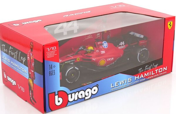 Formule 1 Ferrari SF-23 Team Scuderia Ferrari #44 Fiorano Italy 2025 (L.Hamilton) - 1:18 - Bburago