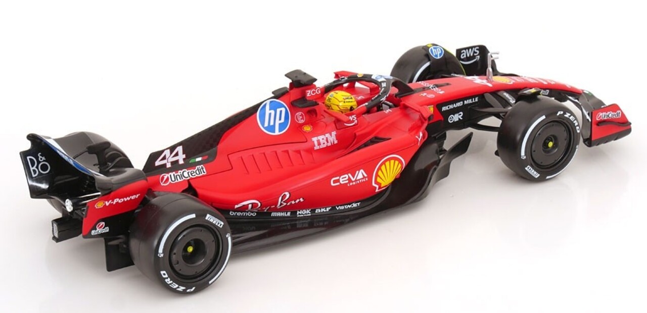 Formule 1 Ferrari SF-23 Team Scuderia Ferrari #44 Fiorano Italy 2025 (L.Hamilton) - 1:18 - Bburago
