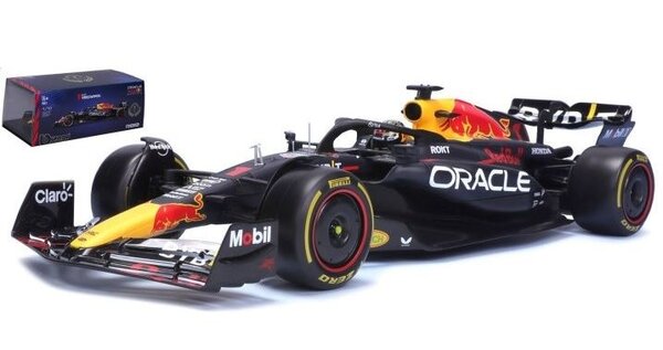 Formule 1 Oracle Red Bull Racing RB19 #1 World Champion 2023 (M. Verstappen) + Showcase - 1:18 - Bburago