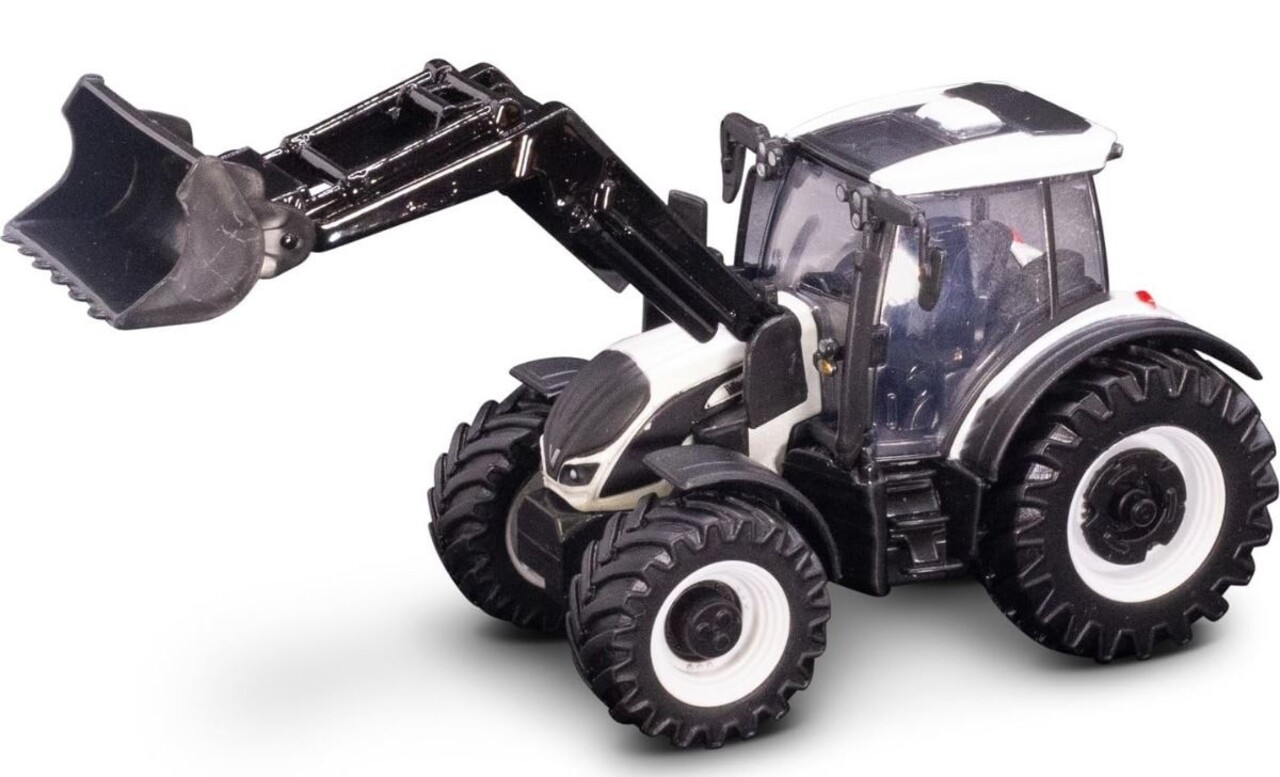 Valtra Valtra N174 Tractor 2017 Front Loader - 1:50 - Bburago Valtra Valtra N174 Tractor 2017 Front Loader - 1:50 - Bburago