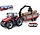 Massey Ferguson 8740S Tractor + Trailer 2 Axle + Tree Forwarder + Wood  - 1:50 - Bburago