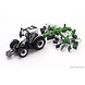 Valtra Valtra N174 Tractor 2017 + Whirl Rake - 1:50 - Bburago Valtra Valtra N174 Tractor 2017 + Whirl Rake - 1:50 - Bburago