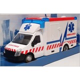 Mercedes-Benz Mercedes-Benz Sprinter Van Ambulance 2010 + Stretcher - 1:50 - Bburago Mercedes-Benz Mercedes-Benz Sprinter Van Ambulance 2010 + Stretcher - 1:50 - Bburago