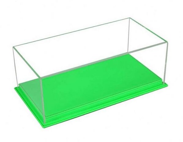 Atlantic Acrylic Display Case Mulhouse Green Leather Base - 1:43 - Atlantic Atlantic Acrylic Display Case Mulhouse Green Leather Base - 1:43 - Atlantic