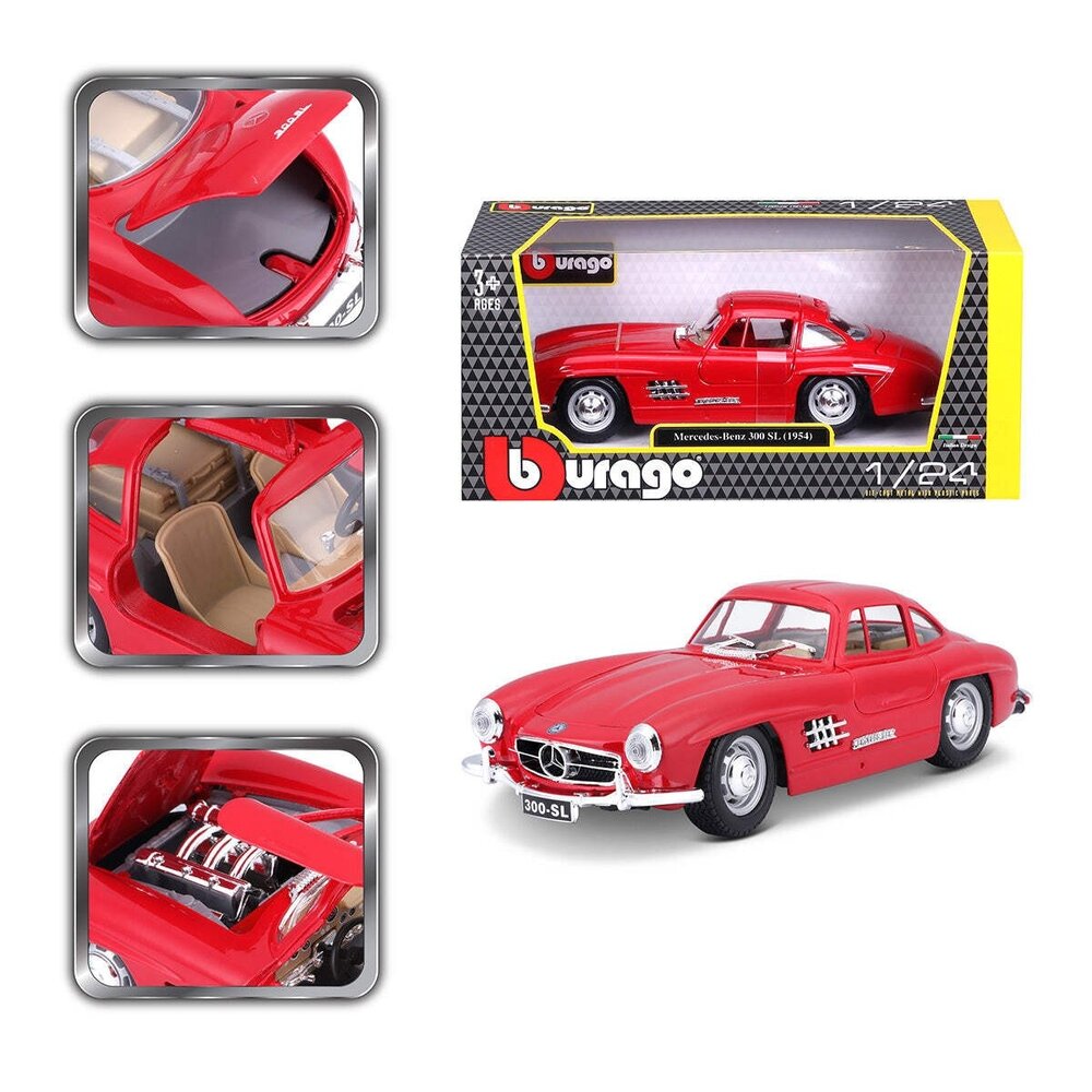 Mercedes-Benz Mercedes-Benz 300 SL Coupe 1954 - 1:24 - Bburago Mercedes-Benz Mercedes-Benz 300 SL Coupe 1954 - 1:24 - Bburago
