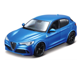 Alfa Romeo Alfa Romeo Stelvio Q4 Quadrifoglio V6 Biturbo 510 Hp 2017 - 1:24 - Bburago Alfa Romeo Alfa Romeo Stelvio Q4 Quadrifoglio V6 Biturbo 510 Hp 2017 - 1:24 - Bburago