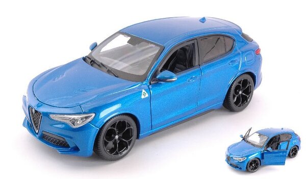 Alfa Romeo Alfa Romeo Stelvio Q4 Quadrifoglio V6 Biturbo 510 Hp 2017 - 1:24 - Bburago