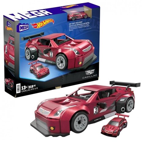 Hotwheels Hot Wheels MEGA BLOCKS Cadillac ATS-V R + 1 Car Hotwheels Hot Wheels MEGA BLOCKS Cadillac ATS-V R + 1 Car