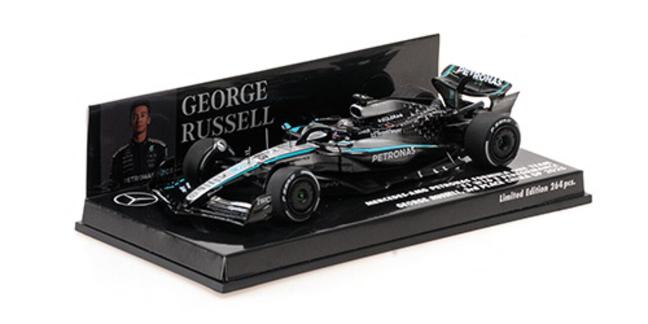 Formule 1 Mercedes-AMG Petr. F1 W16E Perf., Russell, Canadian GP 2025 - 1:43 - Minichamps Formule 1 Mercedes-AMG Petr. F1 W16E Perf., Russell, Canadian GP 2025 - 1:43 - Minichamps