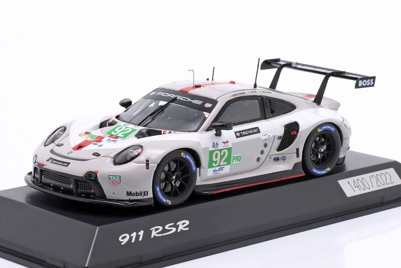 Porsche Porsche 911 RSR #92 - 1:43 - Spark Porsche Porsche 911 RSR #92 - 1:43 - Spark