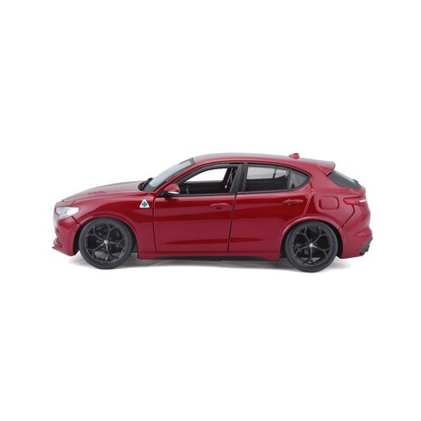Alfa Romeo Alfa Romeo Stelvio Q4 Quadrifoglio V6 Biturbo 510 Hp 2017 - 1:24 - Bburago Alfa Romeo Alfa Romeo Stelvio Q4 Quadrifoglio V6 Biturbo 510 Hp 2017 - 1:24 - Bburago