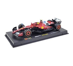 Formule 1 Ferrari SF-25 #44 Team Scuderia Ferrari HP Season 2025 (L.Hamilton) + Figure + Showcase - 1:43 - Bburago