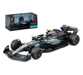 Formule 1 Mercedes-Benz GP F1 W16 #12 Team AMG Petronas Motorsport Season 2025 + Pilot + Showcase (Antonelli) - 1:43 - Bburago Formule 1 Mercedes-Benz GP F1 W16 #12 Team AMG Petronas Motorsport Season 2025 + Pilot + Showcase (Antonelli) - 1:43 - Bburago