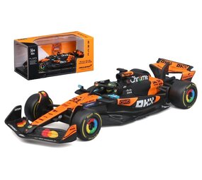 Formule 1 McLaren F1 MCL39 #81 Team McLaren Season 2025 + Pilot + Showcase (Piastri) - 1:43 - Bburago Formule 1 McLaren F1 MCL39 #81 Team McLaren Season 2025 + Pilot + Showcase (Piastri) - 1:43 - Bburago