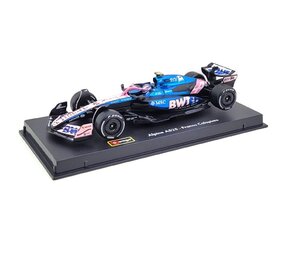 Formule 1 Alpine F1 A525 #43 Team BWT Alpine Season 2025 + Pilot + Showcase (Colapinto) - 1:43 - Bburago Formule 1 Alpine F1 A525 #43 Team BWT Alpine Season 2025 + Pilot + Showcase (Colapinto) - 1:43 - Bburago