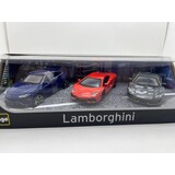 Lamborghini Lamborghini SET 3x: Urus 2018 + Aventador 2018 + Centenario LP770-4 2016 - 1:43 - Bburago Lamborghini Lamborghini SET 3x: Urus 2018 + Aventador 2018 + Centenario LP770-4 2016 - 1:43 - Bburago