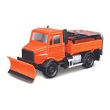 Torpedo Truck Torpedo Truck + Snow Plough + Signal Board 'Road Security' - 1:43 - Bburago