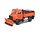Torpedo Truck + Snow Plough + Signal Board 'Road Security' - 1:43 - Bburago