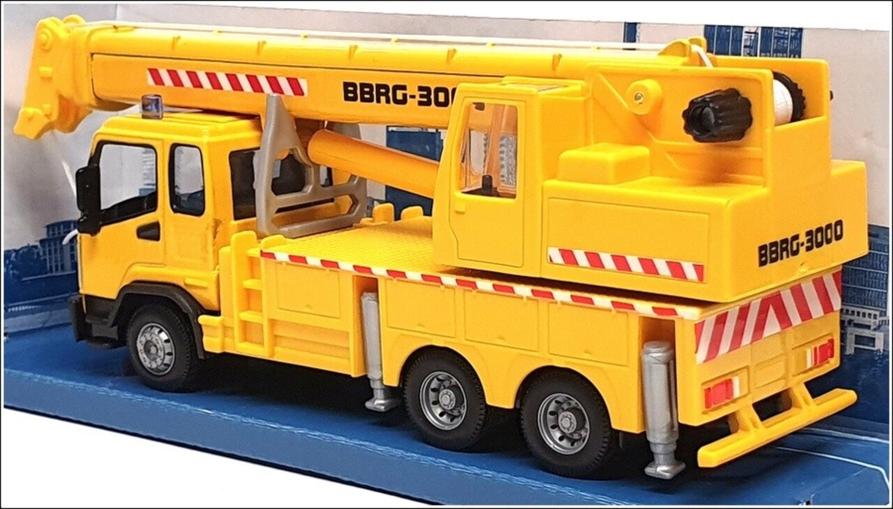 MAN MAN Construction Truck + Heavy Duty Crane - 1:43 - Bburago MAN MAN Construction Truck + Heavy Duty Crane - 1:43 - Bburago