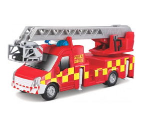 Mercedes-Benz Mercedes-Benz Sprinter + Turnable Crane Elevator + Platform Fire Department 2010 - 1:50 - Bburago Mercedes-Benz Mercedes-Benz Sprinter + Turnable Crane Elevator + Platform Fire Department 2010 - 1:50 - Bburago