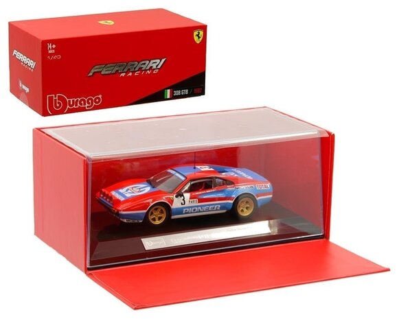 Ferrari Ferrari 308 GTB Gr.4 #3 Rally Monte Carlo 1982 (Night Version) - 1:43 - Bburago Ferrari Ferrari 308 GTB Gr.4 #3 Rally Monte Carlo 1982 (Night Version) - 1:43 - Bburago