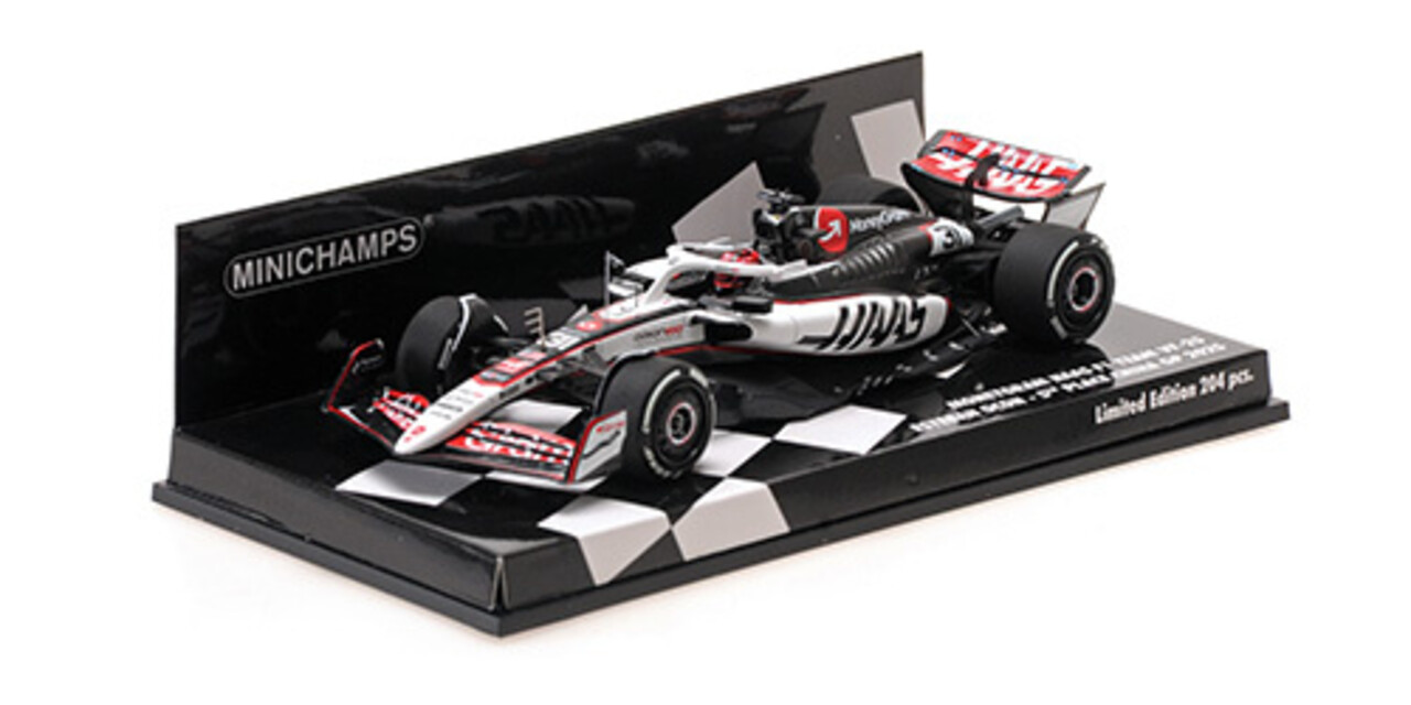 Formule 1 Moneygram Haas F1 Team VF-25, Ocon, 5th Place China GP 2025 - 1:43 - Minichamps Formule 1 Moneygram Haas F1 Team VF-25, Ocon, 5th Place China GP 2025 - 1:43 - Minichamps