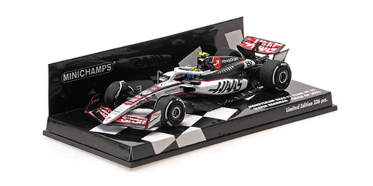 Formule 1 Moneygram Haas F1 Team VF-25, Bearman, First Points China GP 2025 - 1:43 - Minichamps Formule 1 Moneygram Haas F1 Team VF-25, Bearman, First Points China GP 2025 - 1:43 - Minichamps
