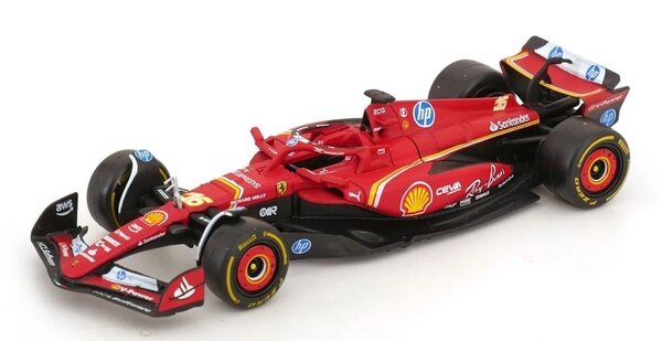 Formule 1 Ferrari F1-75 #16 Team Scuderia Ferrari Winner GP Monaco 2024 (C.Leclerc) - 1:43 - Bburago Formule 1 Ferrari F1-75 #16 Team Scuderia Ferrari Winner GP Monaco 2024 (C.Leclerc) - 1:43 - Bburago