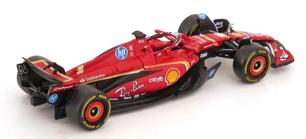 Formule 1 Ferrari F1-75 #16 Team Scuderia Ferrari Winner GP Monaco 2024 (C.Leclerc) - 1:43 - Bburago Formule 1 Ferrari F1-75 #16 Team Scuderia Ferrari Winner GP Monaco 2024 (C.Leclerc) - 1:43 - Bburago