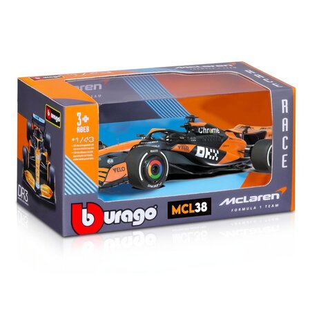 Formule 1 McLaren F1 MCL38  Team McLaren #81 Season 2024 (O.Piastri) - 1:43 - Bburago