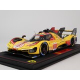 Ferrari Ferrari 499P 3.0L Turbo V6 #83 Team Ferrari 24H Le Mans 2024 + Showcase - 1:18 - BBR Ferrari Ferrari 499P 3.0L Turbo V6 #83 Team Ferrari 24H Le Mans 2024 + Showcase - 1:18 - BBR