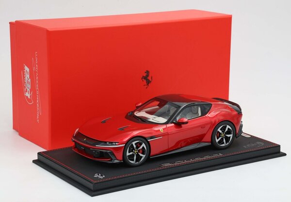 Ferrari Ferrari 12 Cil. V12 830cv Coupe 2024 + Showcase - 1:18 - BBR