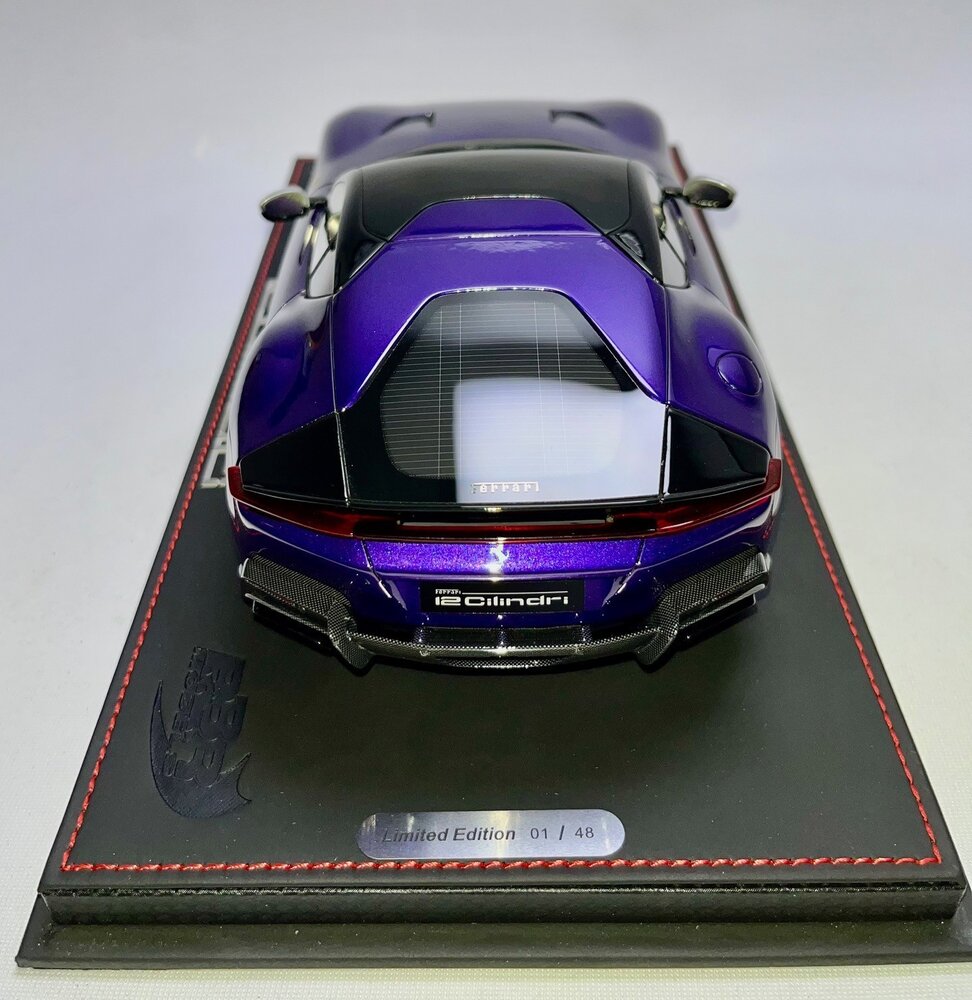 Ferrari Ferrari 12 Cil. V12 830cv Panoramic Roof 2024 + Showcase - 1:18 - BBR