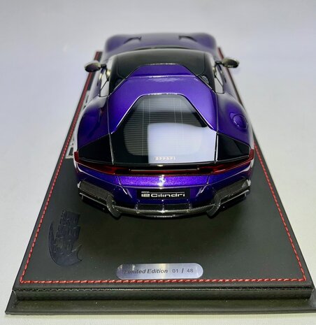 Ferrari Ferrari 12 Cil. V12 830cv Panoramic Roof 2024 + Showcase - 1:18 - BBR