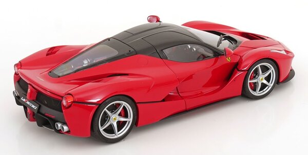 Ferrari Ferrari LaFerrari 2013 Silver Rims - 1:18 - BBR Ferrari Ferrari LaFerrari 2013 Silver Rims - 1:18 - BBR