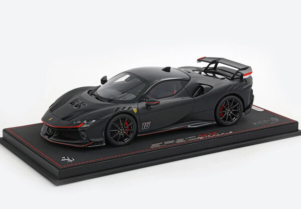 Ferrari Ferrari SF90 XX Stradale #16 Personal Car Charles Leclerc 2024 + Showcase - 1:18 - BBR