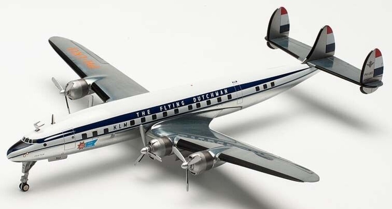 Lockheed Lockheed L-1049C Super Constellation 'KLM PH-LKU' - 1:200 - Herpa