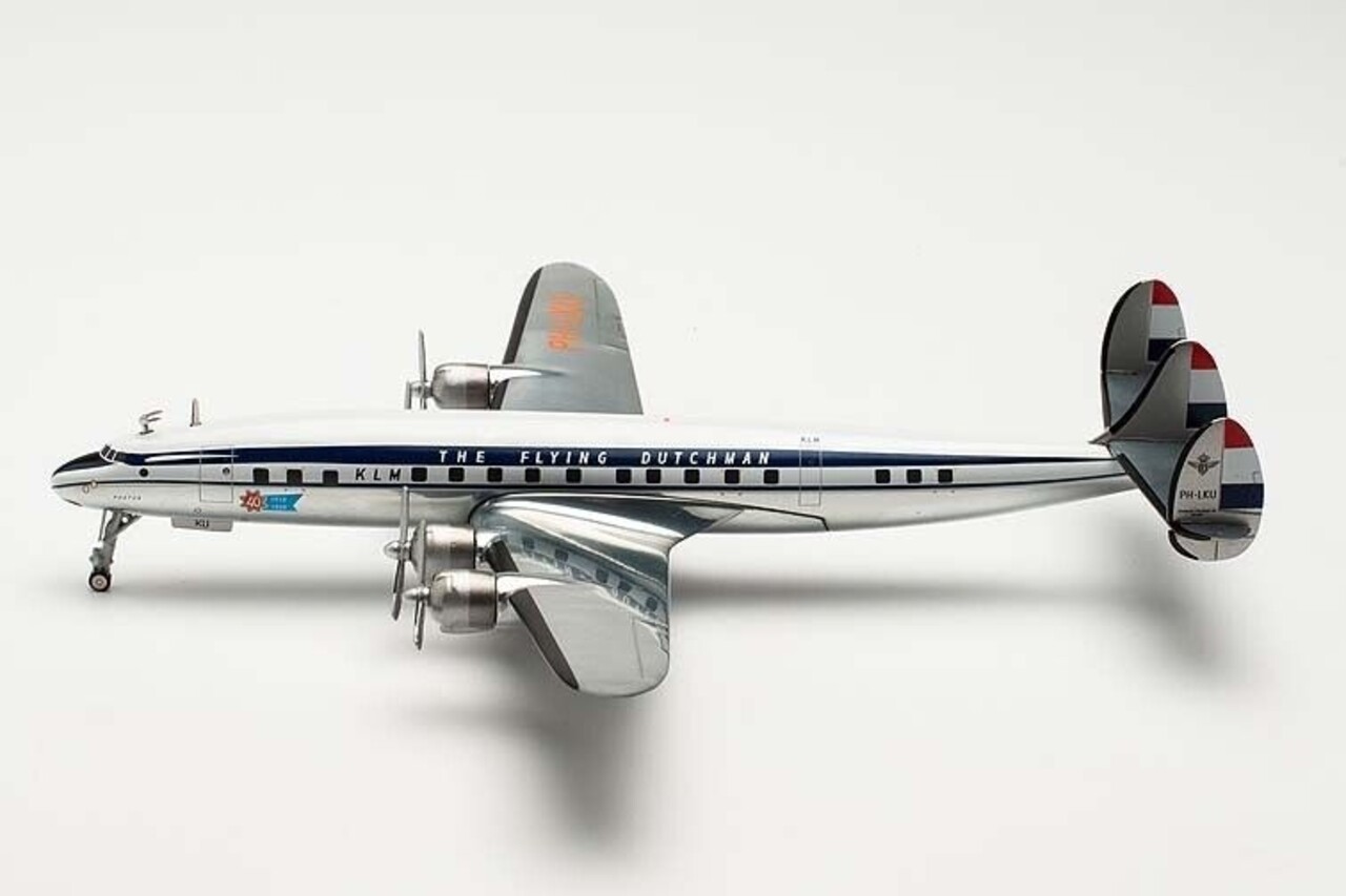 Lockheed Lockheed L-1049C Super Constellation 'KLM PH-LKU' - 1:200 - Herpa