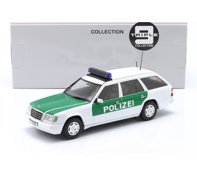 Mercedes-Benz Mercedes-Benz E-Class T-Model German Police 1995 - 1:18 - Triple 9 Collection Mercedes-Benz Mercedes-Benz E-Class T-Model German Police 1995 - 1:18 - Triple 9 Collection