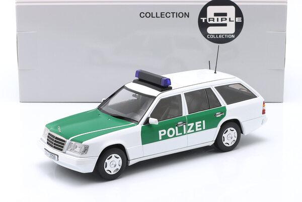 Mercedes-Benz Mercedes-Benz E-Class T-Model German Police 1995 - 1:18 - Triple 9 Collection Mercedes-Benz Mercedes-Benz E-Class T-Model German Police 1995 - 1:18 - Triple 9 Collection
