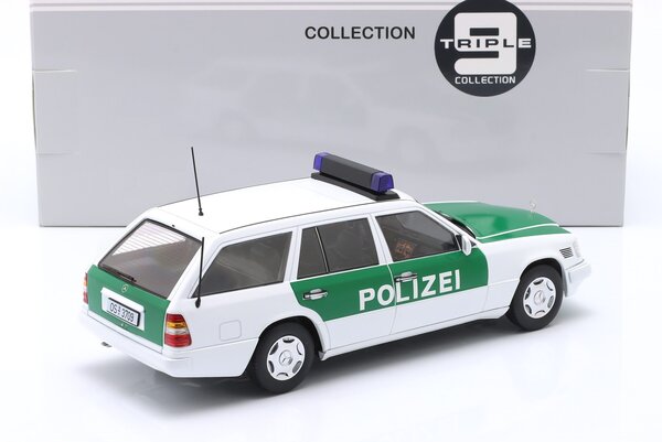 Mercedes-Benz Mercedes-Benz E-Class T-Model German Police 1995 - 1:18 - Triple 9 Collection Mercedes-Benz Mercedes-Benz E-Class T-Model German Police 1995 - 1:18 - Triple 9 Collection