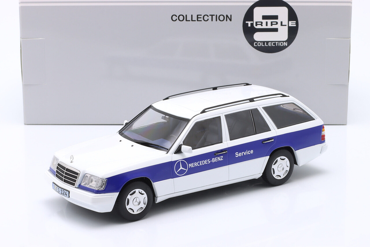Mercedes-Benz Mercedes-Benz E-Class T-Model Mercedes Service Car 1995 - 1:18 - Triple 9 Collection Mercedes-Benz Mercedes-Benz E-Class T-Model Mercedes Service Car 1995 - 1:18 - Triple 9 Collection