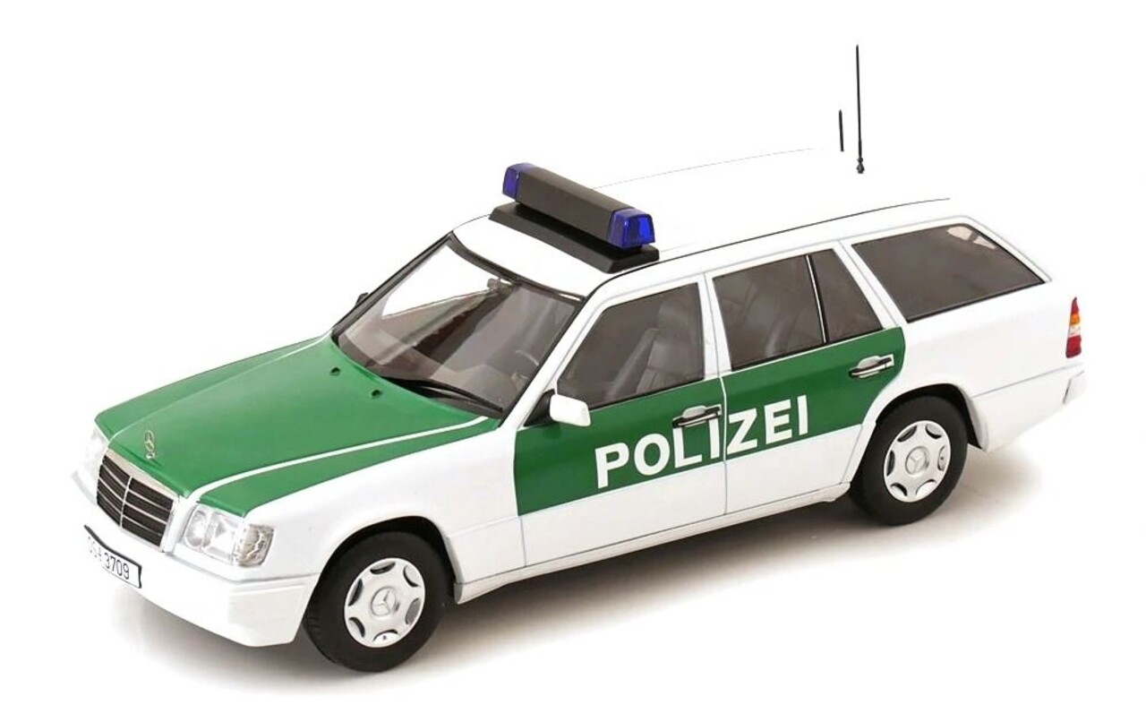 Mercedes-Benz Mercedes-Benz E-Class T-Model German Police 1995 - 1:18 - Triple 9 Collection Mercedes-Benz Mercedes-Benz E-Class T-Model German Police 1995 - 1:18 - Triple 9 Collection
