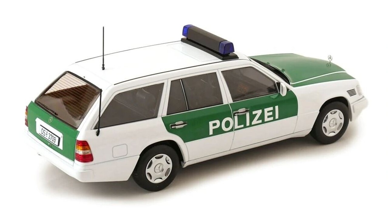 Mercedes-Benz Mercedes-Benz E-Class T-Model German Police 1995 - 1:18 - Triple 9 Collection Mercedes-Benz Mercedes-Benz E-Class T-Model German Police 1995 - 1:18 - Triple 9 Collection