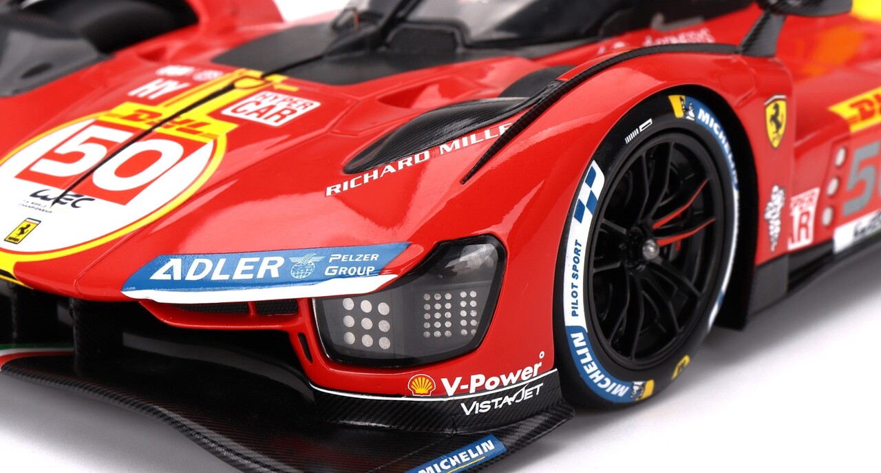 Ferrari Ferrari 499P 3.0L Turbo V6 #50 Team Ferrari AF Corse 3rd 1000 Miles Sebring (USA) 2023 - 1:18 - BBR