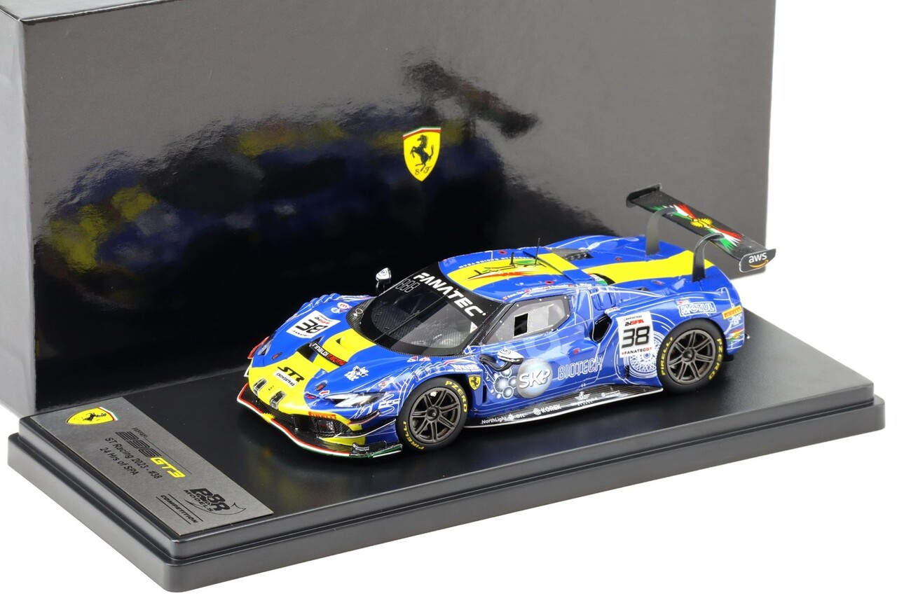 Ferrari Ferrari 296 GT3 3.0L Twin Turbo V6 #038 24H Spa 2023 - 1:43 - BBR