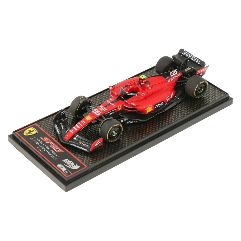 Ferrari Ferrari F1 SF-23 #55 Team Scuderia Ferrari  GP Belgium 2023 (C.Sainz) - 1:43 - BBR