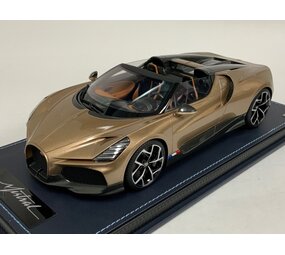 Bugatti Bugatti Mistral W16 2023 + Showcase  - 1:18 - MR Collection Models